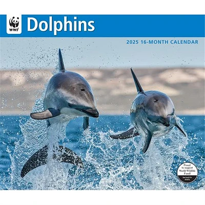 Dolphins World Wildlife Fund Wall 2025 Calendar