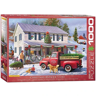 Christmas Antique Store 1000 Piece Puzzle