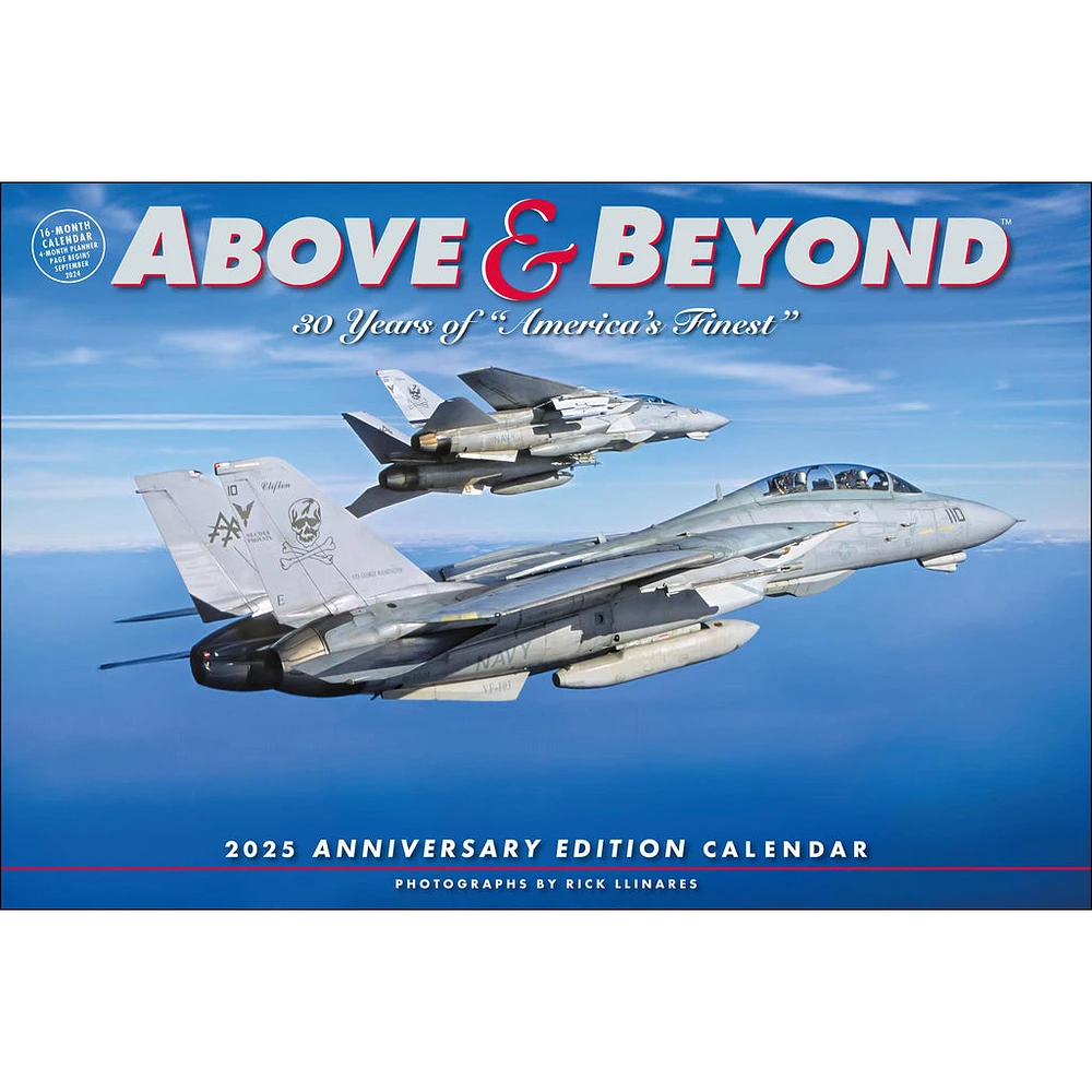 Above And Beyond Deluxe Wall 2025 Calendar