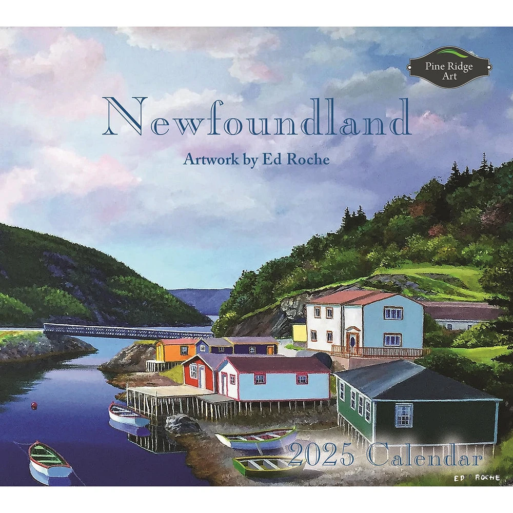 Newfoundland Wall 2025 Calendar