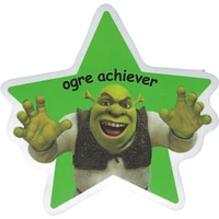 Ogre Achiever Vinyl Sticker