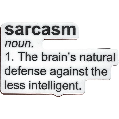 Sarcasm Definition Vinyl Sticker