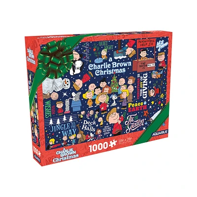 Charlie Brown Tis the Season 1000 Piece Puzzle