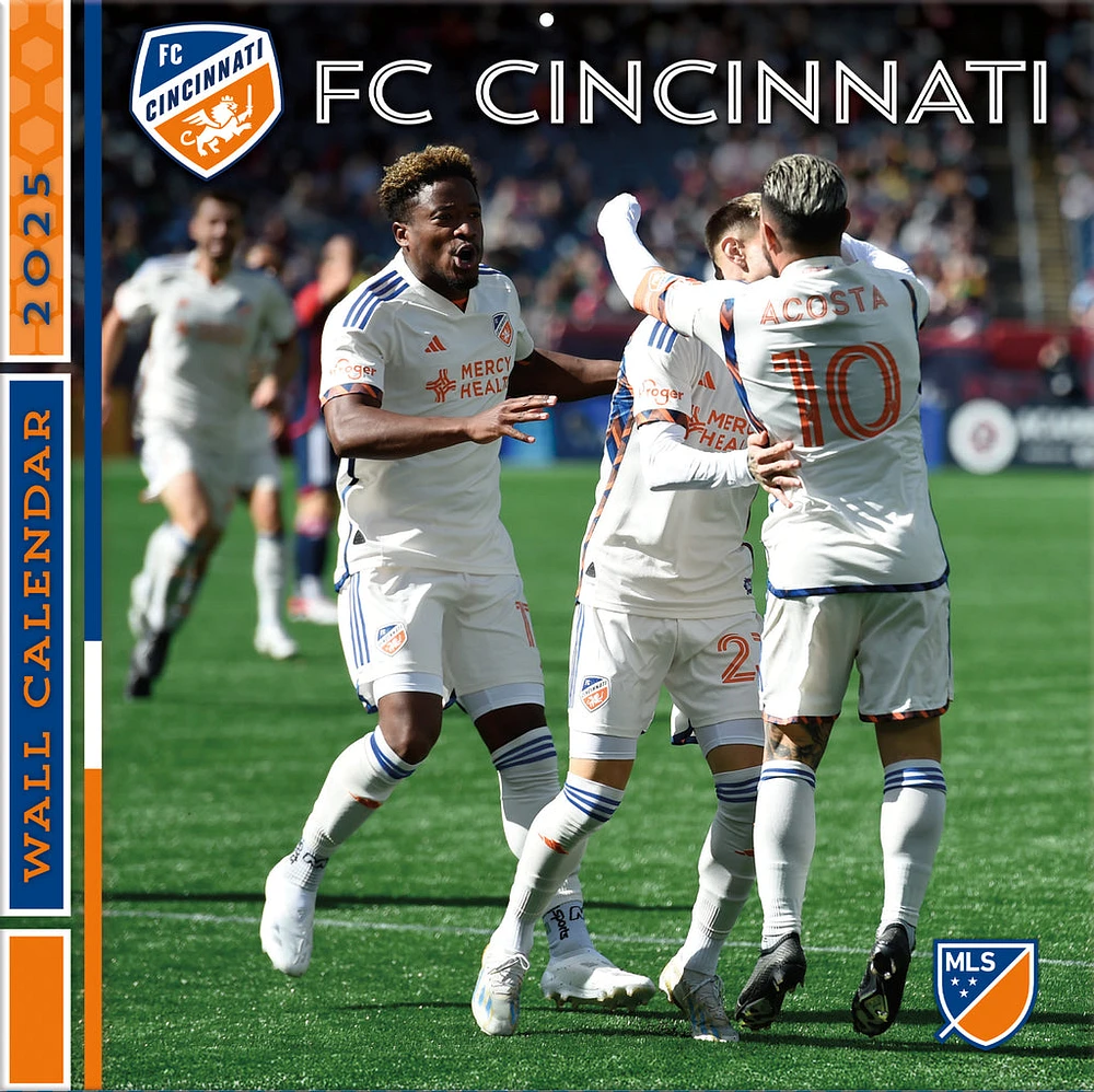 MLS Cincinnati Wall 2025 Calendar - Online Exclusive