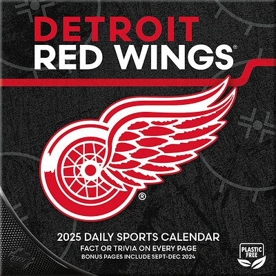 NHL Detroit Red Wings Box 2025 Calendar - Online Exclusive