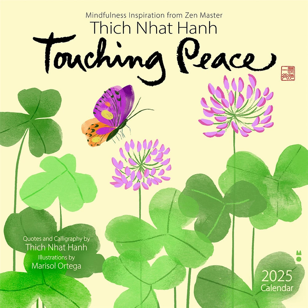 Thich Nhat Hanh Touching Peace Wall 2025 Calendar