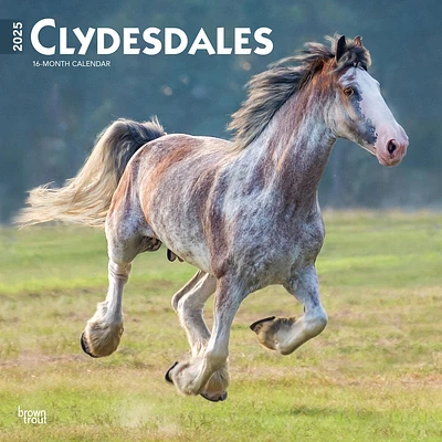 Clydesdales Wall 2025 Calendar - Online Exclusive