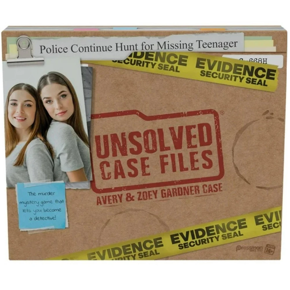 Unsolved Case Files 3 Avery and Zoey Gardner