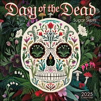 Day Of The Dead Wall 2025 Calendar