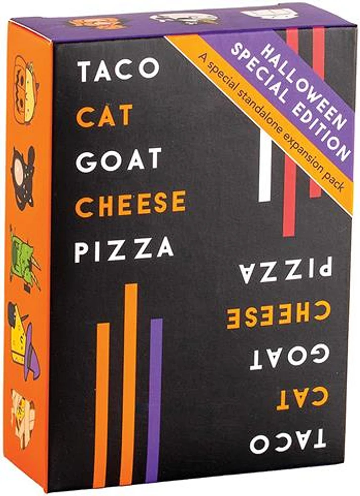 Taco Cat Goat Cheese Pizza: Halloween Edition