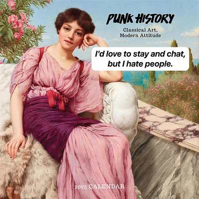 Punk History Wall 2025 Calendar - Online Exclusive