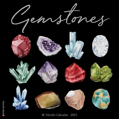 Gemstones Wall 2025 Calendar - Online Exclusive