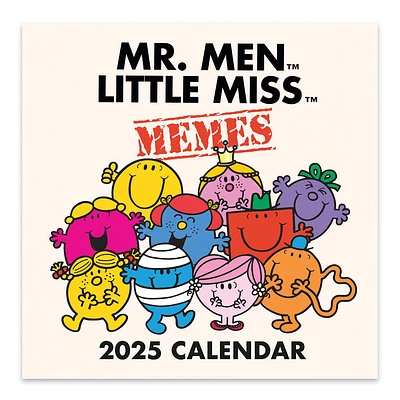 Mr Men Little Miss Wall 2025 Calendar - Online Exclusive