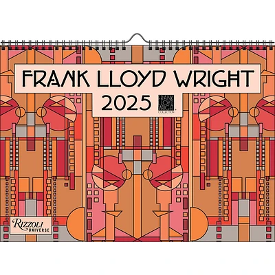 Frank Lloyd Wright Wall 2025 Calendar - Online Exclusive