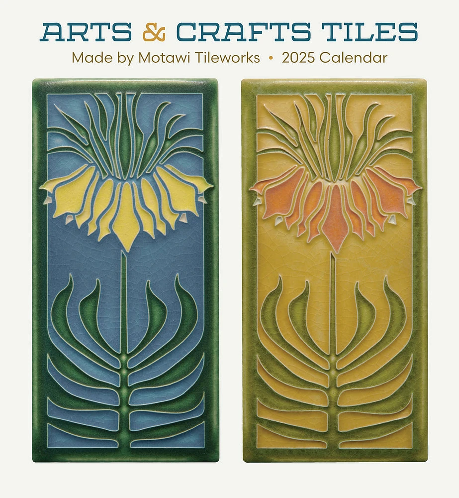 Arts And Crafts Tiles Wall 2025 Calendar - Online Exclusive