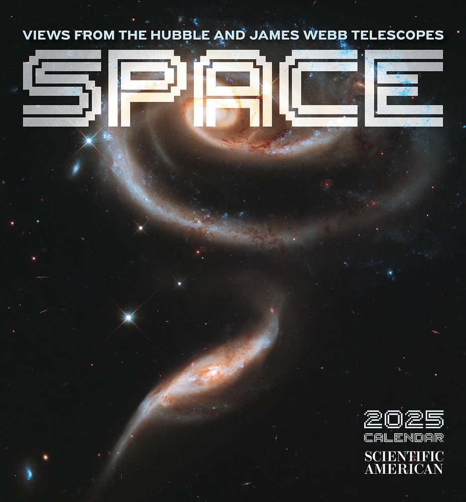 Space Views From The Hubble Telescope Mini 2025 Calendar