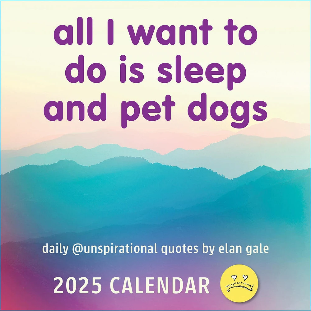 Unspirational Box 2025 Calendar - Online Exclusive