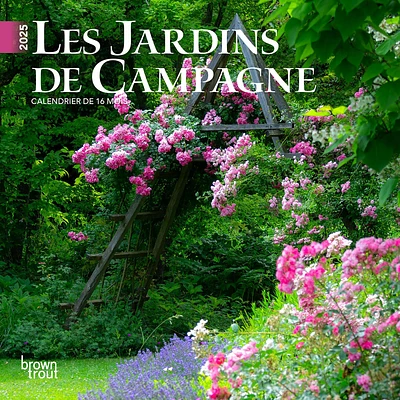 Les Jardins De Campagne Mini 2025 Calendar (French)