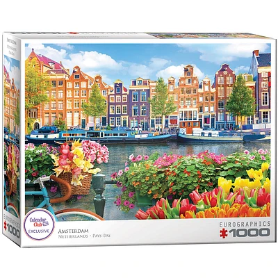 Amsterdam, Netherlands Exclusive 1000 Piece Puzzle