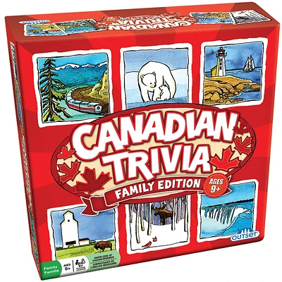 Canadian Trivia Family Edition Game