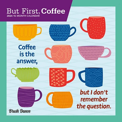 But First Coffee Mini 2025 Calendar