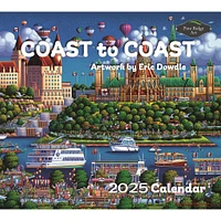 Coast To Coast Wall 2025 Calendar