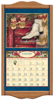 Oak Wooden Calendar Frame