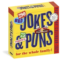 Bad Jokes And Punderful Puns Box 2025 Calendar