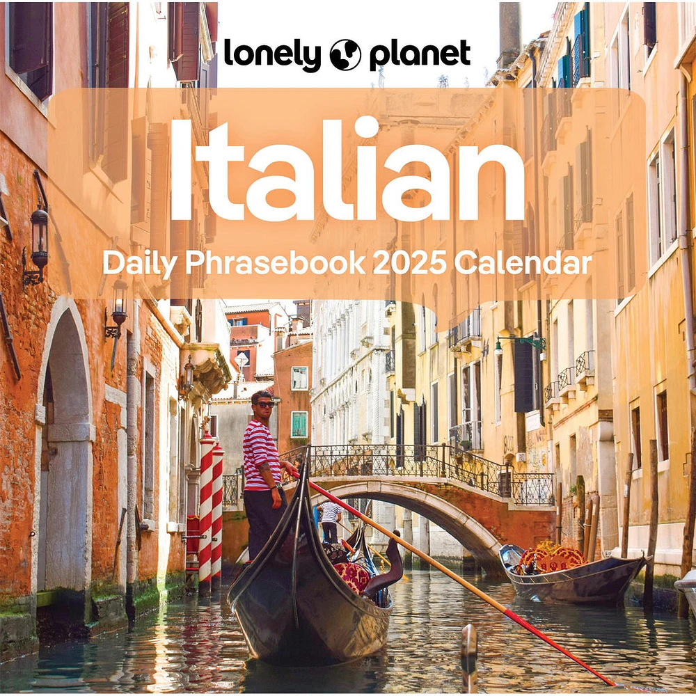 Italian Phrasebook Box 2025 Calendar - Online Exclusive