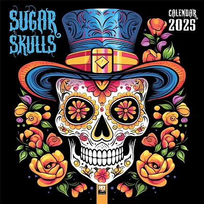 Sugar Skulls Wall 2025 Calendar - Online Exclusive