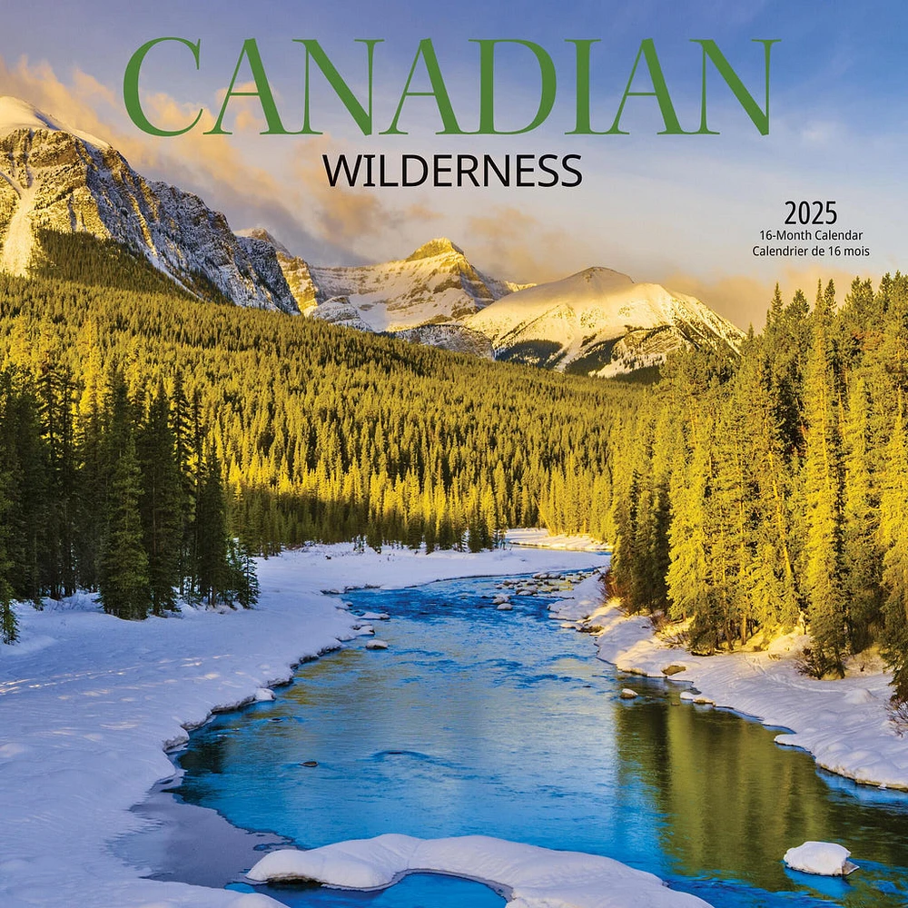 Canadian Wilderness Wall 2025 Calendar - Online Exclusive