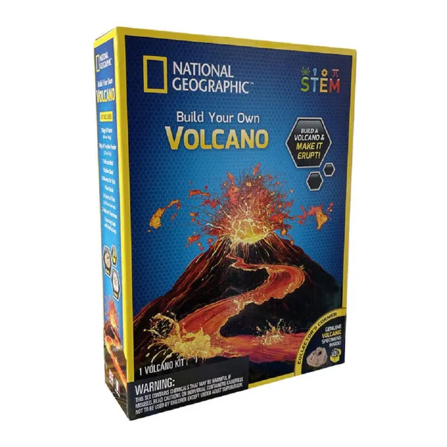 National Geographic Build Your Own Volcano Science Kit