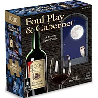 Foul Play and Cabernet Murder Mystery 1000 Piece Puzzle