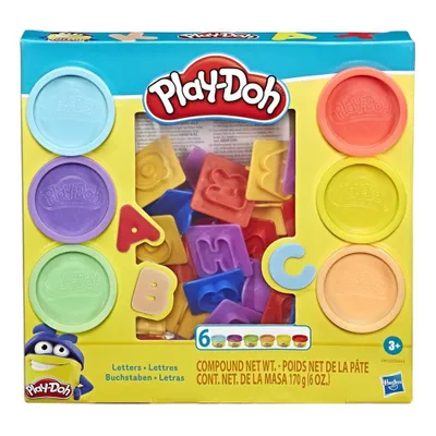 Play Doh Letters Modelling Clay Set