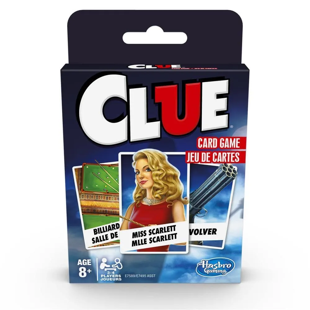 Clue Card Game