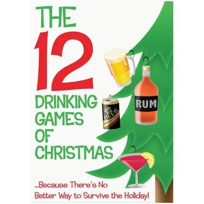 12 Drinking Games of Christmas Party Game