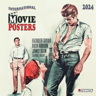Retrospect Group Vintage Movie Posters 2024 Poster Calendar