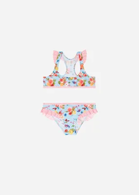 Maillot de Bain Deux Pièces Fleuri Fille Masha