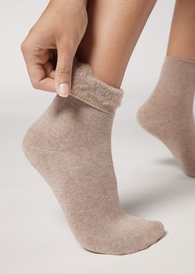 Chaussettes Courtes en Coton Thermique