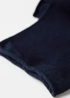 Chaussettes courtes en cachemire sans bordure