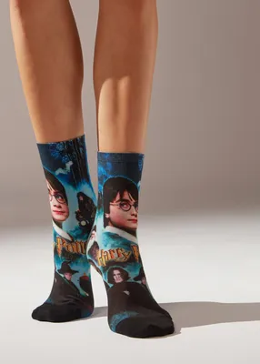 Chaussettes Courtes Imprimé Harry Potter