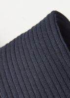 Chaussettes longues en cachemire côtelées