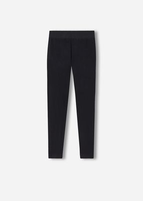 Legging Fille en Microfibre Sans Couture