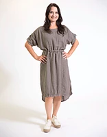 Simona Linen Dress