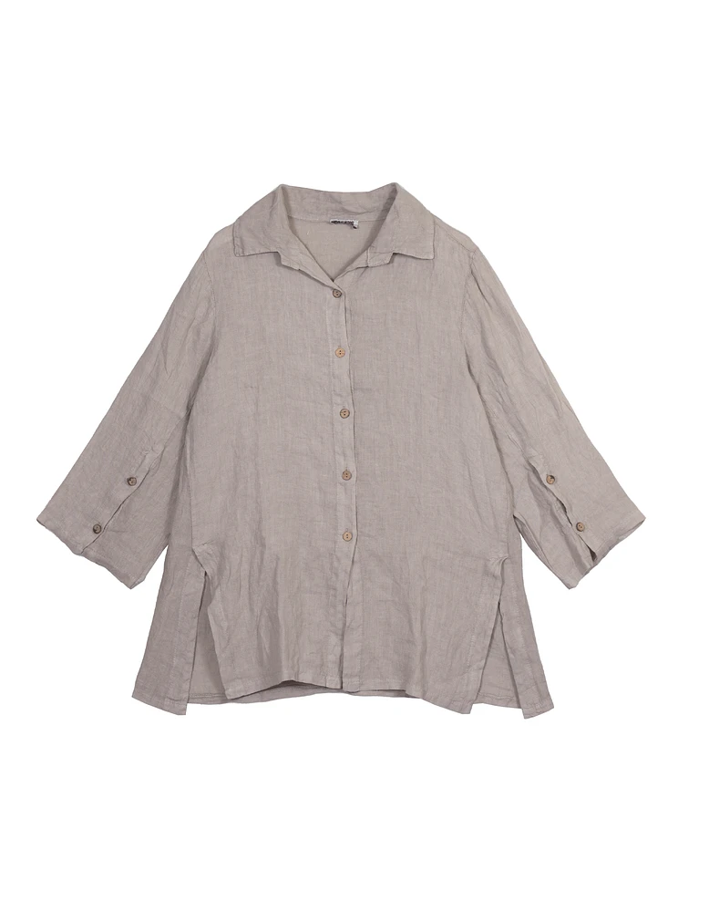 Bionda Linen Tunic