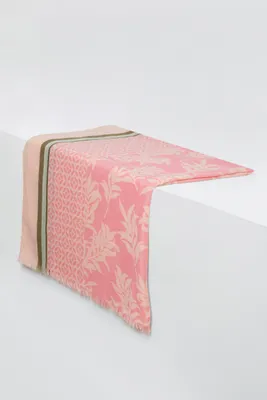foulard eline rose corail femme