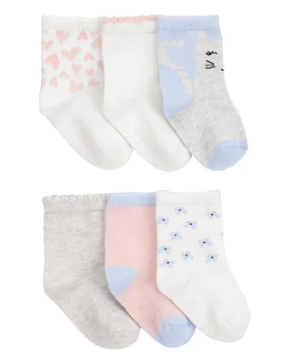 Baby 6-Pack Socks