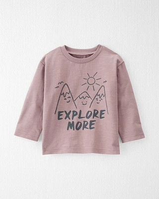 Baby Organic Cotton Explore More Graphic Tee