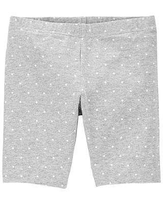 Kid Polka Dot Bike Shorts