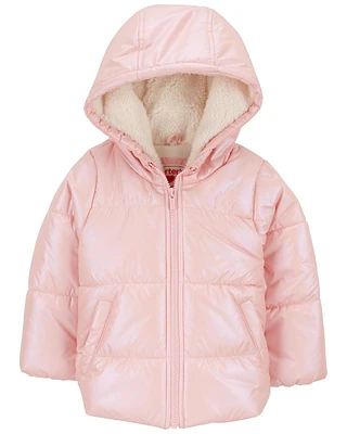 Toddler Shiny Puffer Jacket